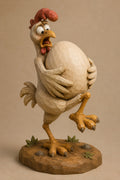 Chicken Oversized Egg digital carving pattern main image