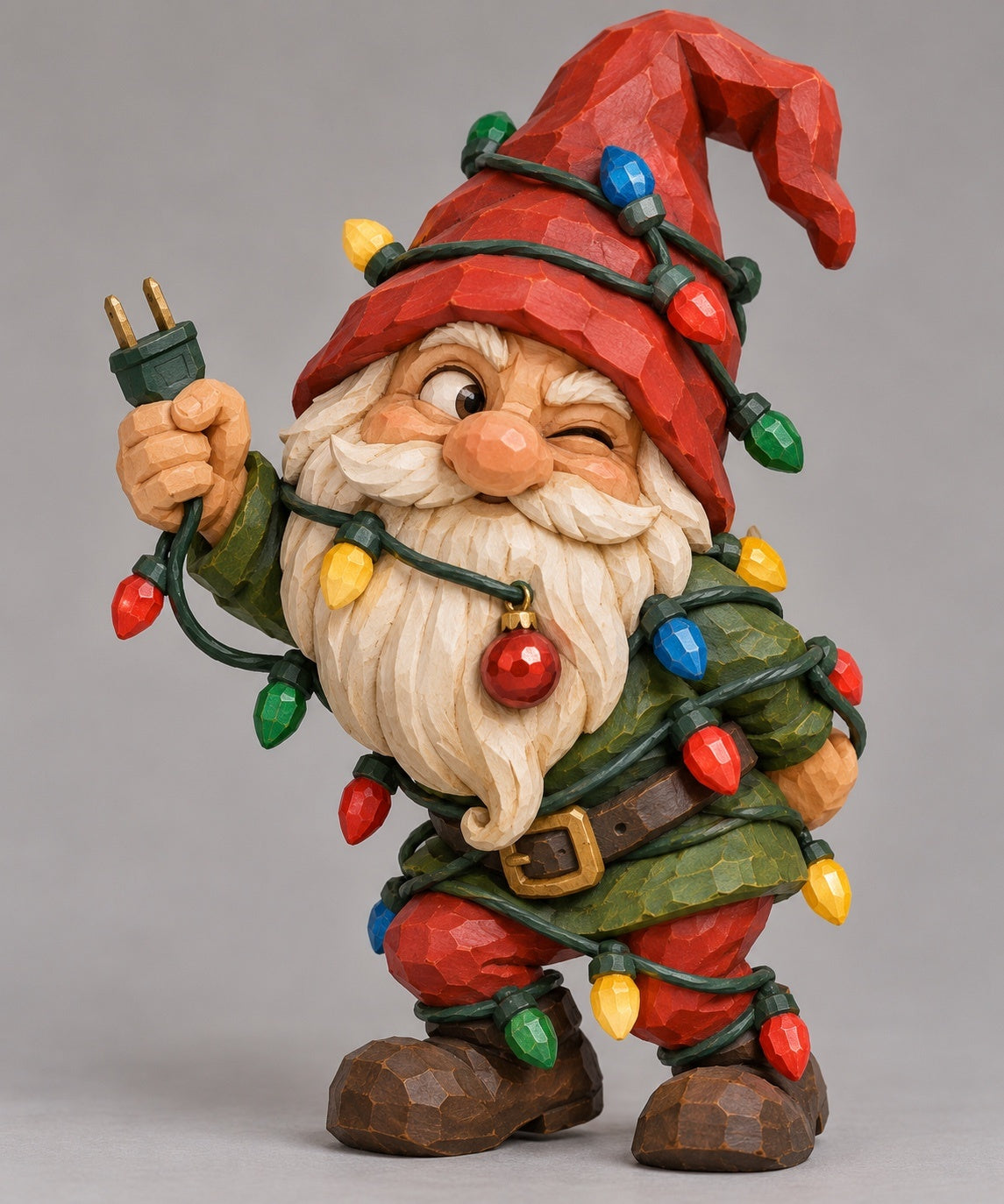 Christmas Light Disaster digital carving pattern main image