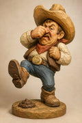 Cowboy Stepping digital carving pattern main image