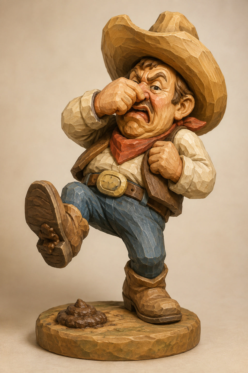 Cowboy Stepping digital carving pattern main image
