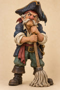 Deck Swabbing First Mate digital carving pattern main image