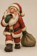 Empty Sack Santa caricature carving