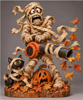 Mummy Leaf Blower carving pattern