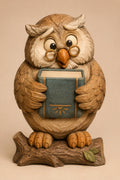 Owl Upside Down Book carving pattern main image