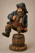 Pirate Losing Balance digital carving pattern main image