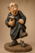 Preacher and Church Mouse digital carving pattern main image