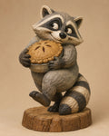 Raccoon Pie digital carving pattern main image