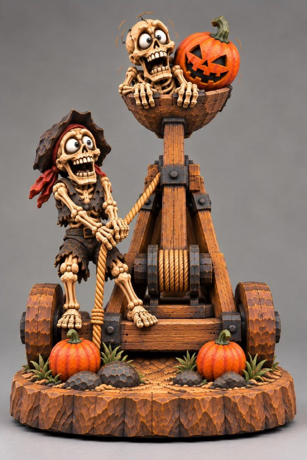 Skeleton Catapult carving pattern