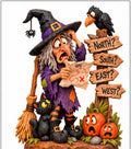 Witch’s GPS Gone Wrong carving pattern